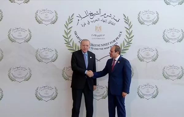 Turkish President Arrives in Egypt for Gaza Peace Summit