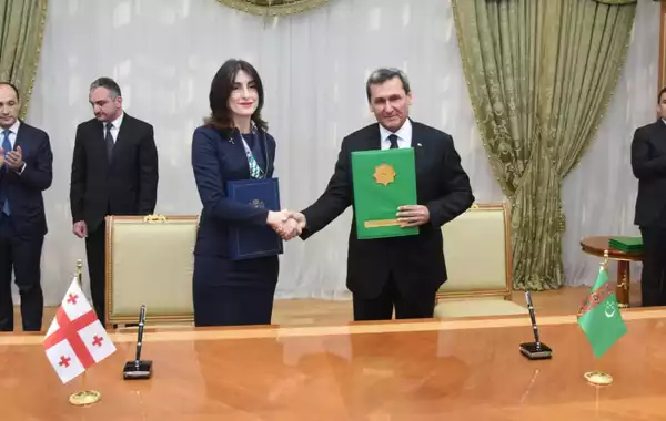 Turkmenistan and Georgia Ink Cooperation Agreement for 2025-2026