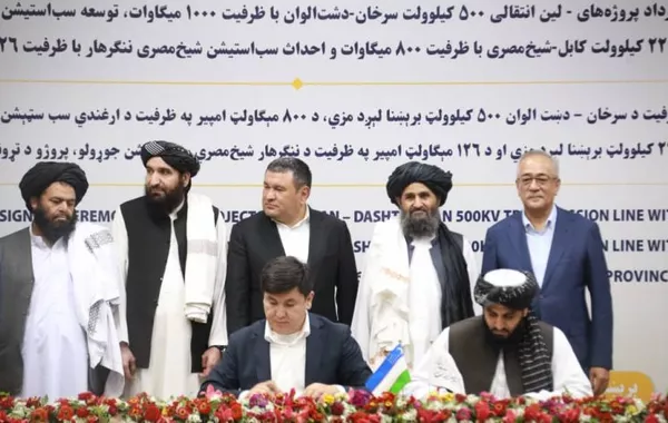 Afghanistan and Uzbekistan Sign Agreements for Four Major Electricity Projects