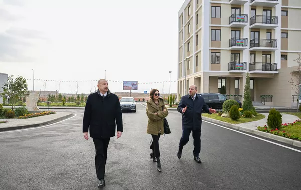 President Aliyev Inaugurates Second Residential Complex in Aghdam