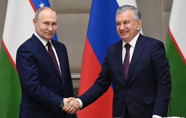 Russian, Uzbek Leaders Discuss Economic and Energy Projects
