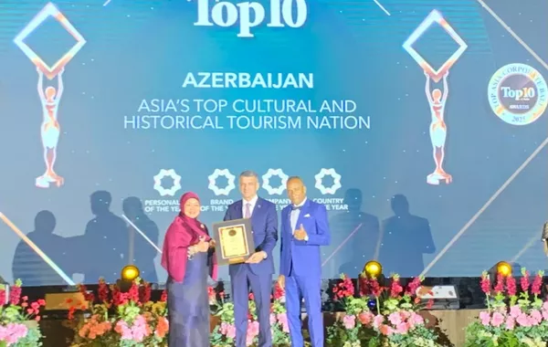 Azerbaijan Named Asia’s Top Cultural and Historical Tourism Nation