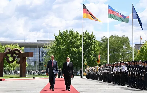 Aliyev Visits Berlin to Deepen Energy and Trade Ties with Germany