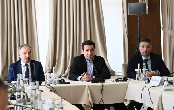 Hikmat Hajiyev Participates Meets Azerbaijan and Armenia Civil Society Leaders in Gabala