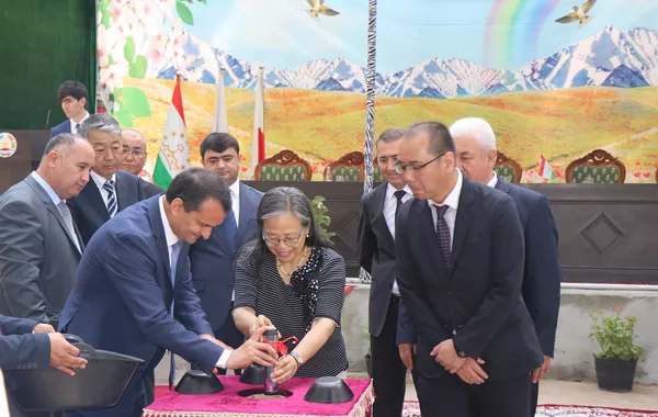 Japan Brings Safe Drinking Water to 50,000 Residents in Tajikistan