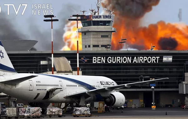 Iran Launches Fresh Strikes on Ben Gurion Airport, Israel