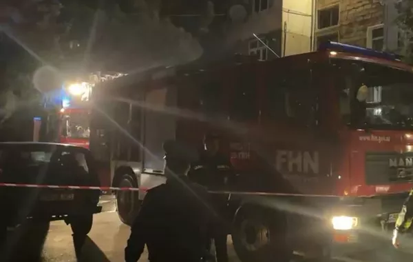 Swift Response Saves Three from Blaze in Sumgayit Residential Block in Azerbaijan