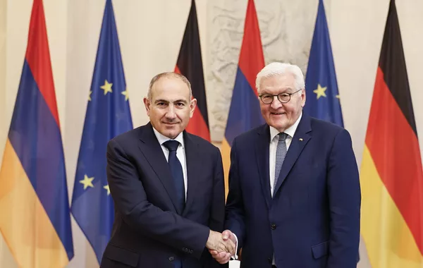 Pashinyan, Steinmeier Discuss Armenia-Germany Cooperation