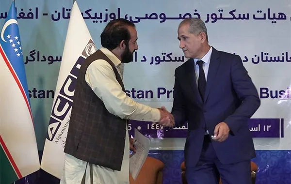 Afghanistan, Uzbekistan Seal $20M Business Deal in Kabul