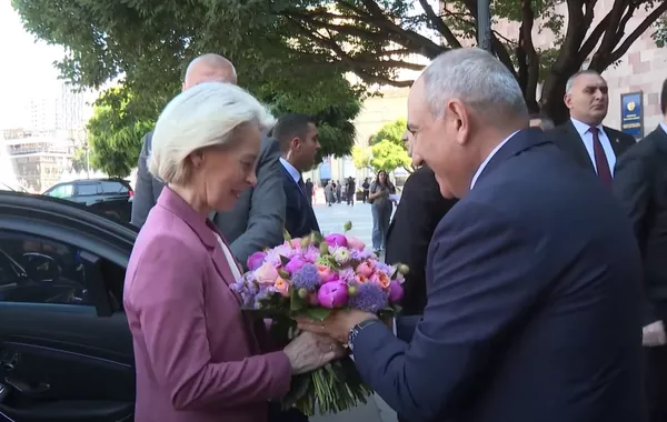 Pashinyan, von der Leyen Unveil New Push for EU-Armenia Trade Ties - VIDEO