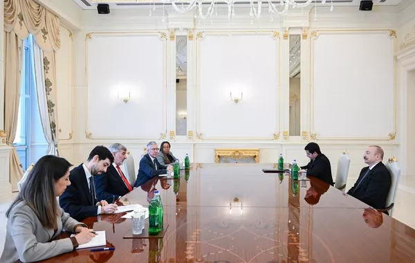 President Aliyev Meets UK Trade Envoy to Azerbaijan