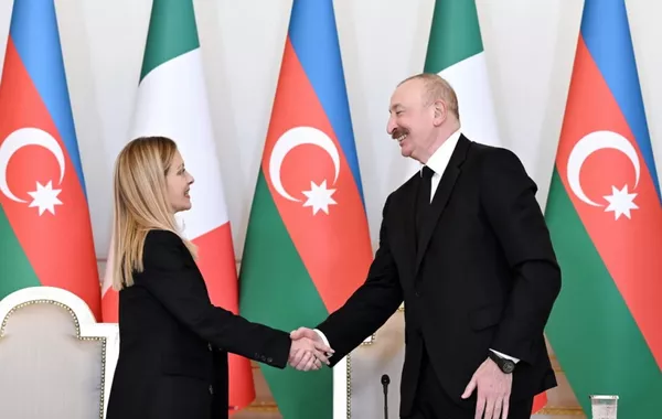 Azerbaijani Leader Congratulates Italian PM on Historic Milestone