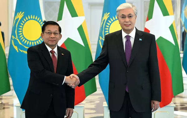Kazakhstan, Myanmar Explore New Ties via Belt and Road and Middle Corridor