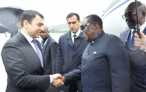 Vice President of Zimbabwe Arrives in Azerbaijan