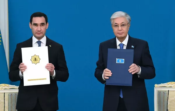 Kazakhstan, Turkmenistan Seal New Partnership Deal in Astana