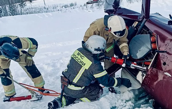 Two Dead in Private Helicopter Crash in Russia’s Perm Region