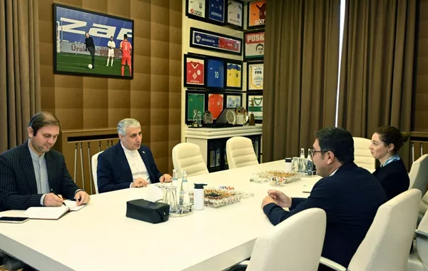 Azerbaijani Minister and Iranian Ambassador Discuss Collaboration in Youth and Sports