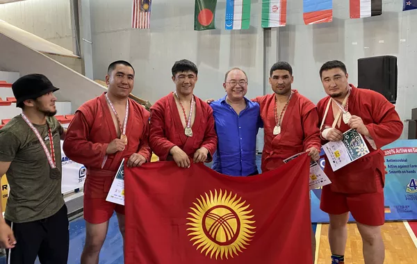 Kyrgyz Sambo Team Grabs Three Medals at World Games in China