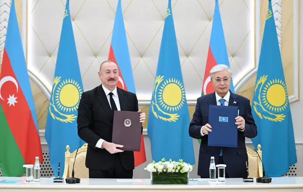 President Ilham Aliyev Shares Post on State Visit to Kazakhstan – VIDEO
