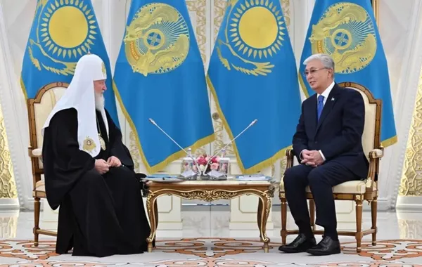 Kazakh Leader, Patriarch Kirill Discuss Spiritual Cooperation at Astana Forum