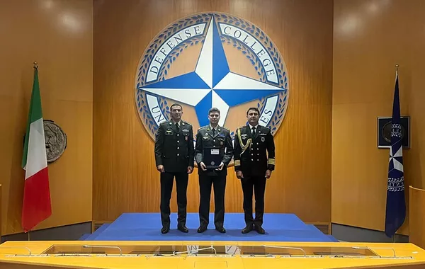 Azerbaijan Army Serviceman Completes NATO Regional Cooperation Course with Success