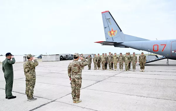 Kazakh Servicemen Arrive in Azerbaijan to Attend Joint Exercise