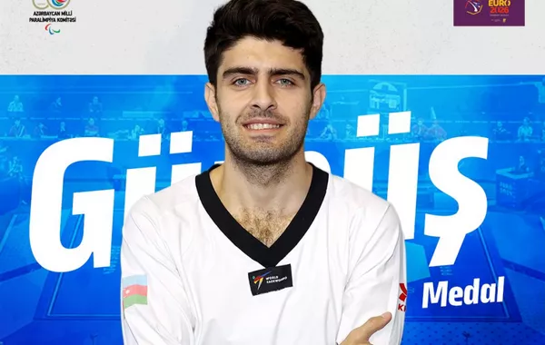 Azerbaijani Para-Taekwondo Athlete Wins Silver at European Championship