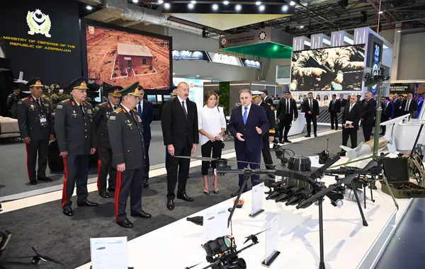 Azerbaijan's President Visits ADEX 2026 and Securex Caspian Exhibitions