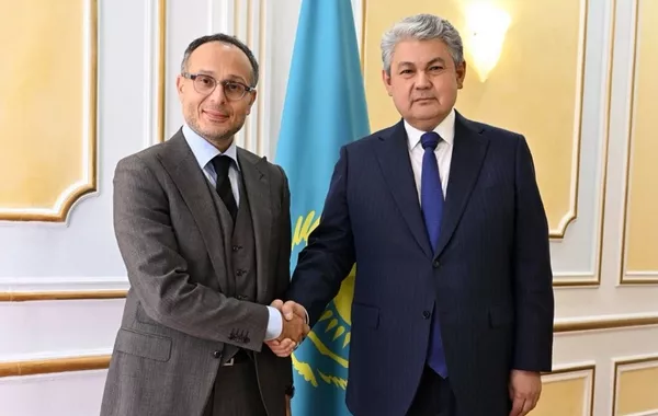 TURKPA Secretary-General Holds Meeting with Kazakh Foreign Minister