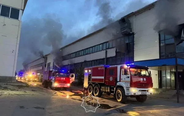 Firefighters Contain Massive Blaze at Alash Highway Market in Kazakhstan’s Astana