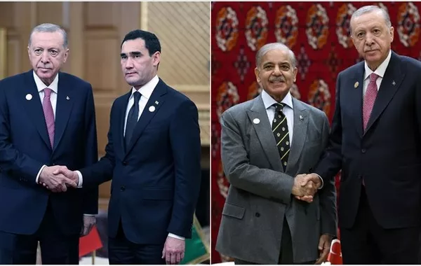 Erdogan Holds Talks with World Leaders in Ashgabat