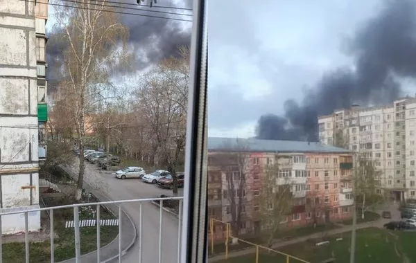 Fire Breaks Out at Russia's Novokuybyshevsk Refinery After Drone Attack - VIDEO
