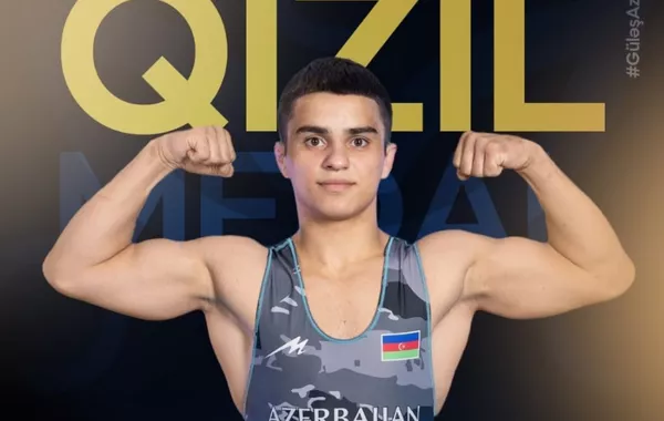Azerbaijani Wrestler Becomes World Champion with Win Over Armenian Rival