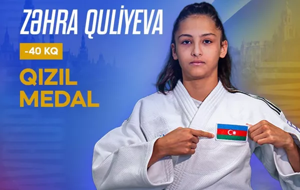 Azerbaijani Junior Female Judoka Becomes European Champion
