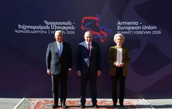 Historic Armenia–EU Summit Kicks Off in Yerevan