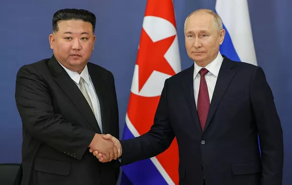 N. Korea's Kim Extends New Year Greetings to Putin