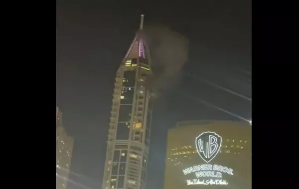 Iranian Drone Hits Dubai’s 23 Marina Tower – VIDEO