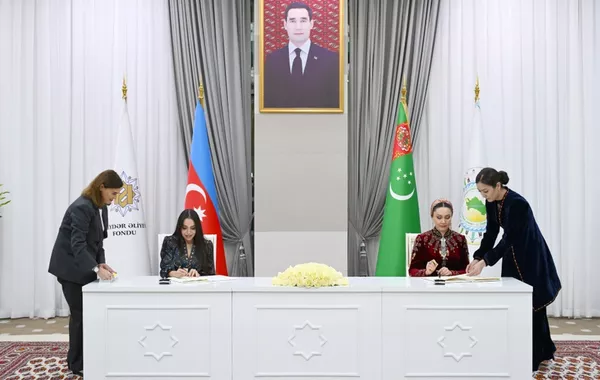 Azerbaijani, Turkmen Charity Foundations Sign MoU on Projects