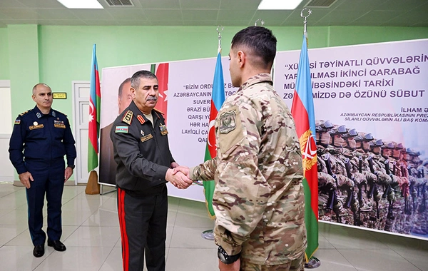 Azerbaijan Special Forces Celebrate 26th Anniversary