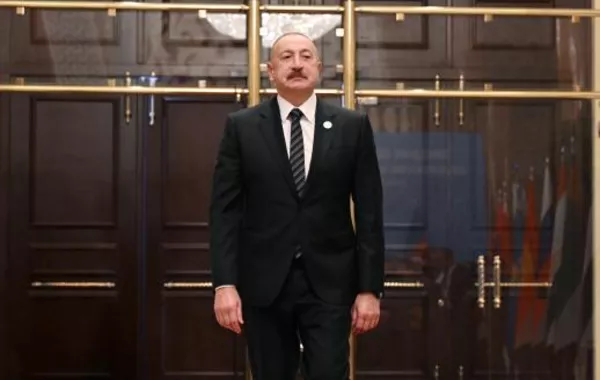 Ilham Aliyev Arrives at Dushanbe’s Palace of Nations for CIS Heads of State Council Meeting