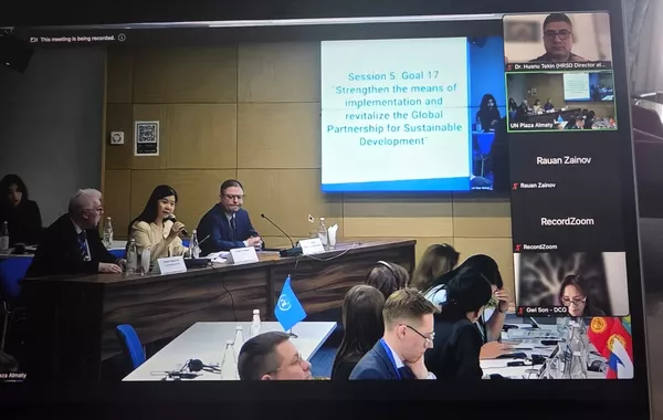 ECO Secretariat Participates in 9th North and Central Asia SDG Forum in Almaty