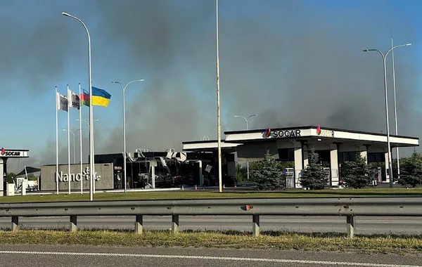 Explosions Rock SOCAR Fuel Stations Near Ukraine’s Kyiv-Zhytomyr Highway