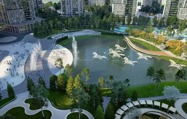 Kyrgyzstan’s Bishkek to Make Splash with New Artificial Lake at Royal Central Park