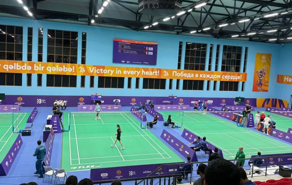 Azerbaijani Badminton Team Secures 3rd Place at CIS Games