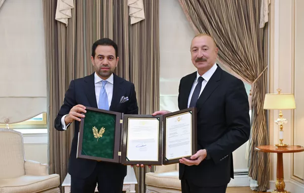 President Aliyev Receives Certificate of Zayed Award for Human Fraternity