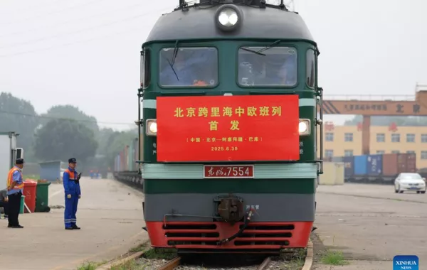 China Launches Freight Train Connecting Beijing to Baku, Azerbaijan