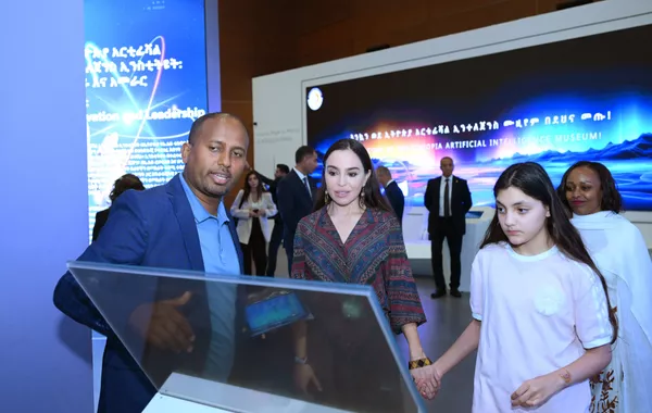 Leyla Aliyeva Visits Ethiopian Science Museum