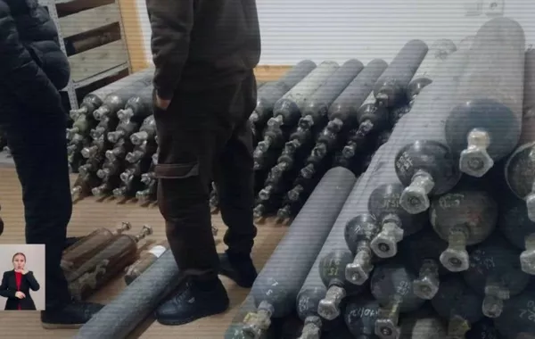 Police Bust Laughing Gas Warehouse in Kazakhstan's Shymkent
