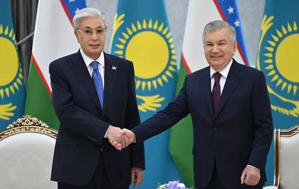 Kazakh President Thanks Uzbek Counterpart for Warm Hospitality