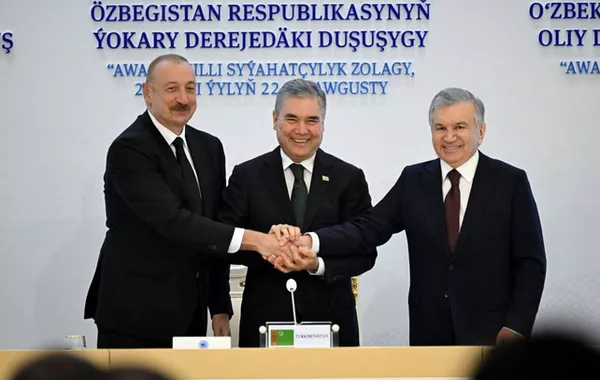 Uzbekistan, Turkmenistan, Azerbaijan Bolster Cooperation with Joint Statement and Key Pacts